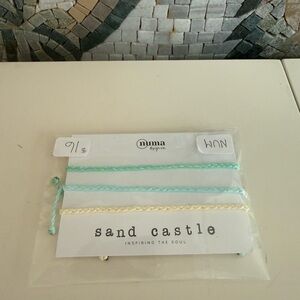 Sand Castle Braided Bracelets Set